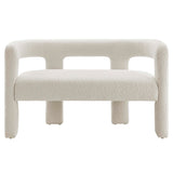 Kayla Boucle Upholstered Loveseat by Lefancy