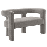 Kayla Boucle Upholstered Loveseat by Lefancy