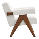 Lyra Fabric Armchair by Lefancy