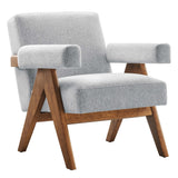 Lyra Fabric Armchair by Lefancy