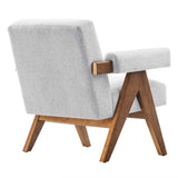 Lyra Fabric Armchair by Lefancy