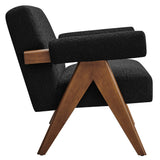 Lyra Boucle Fabric Loveseat by Lefancy