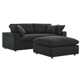 Commix Down Filled Overstuffed Sectional Sofa by Lefancy