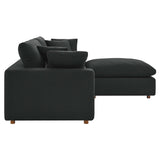 Commix Down Filled Overstuffed Sectional Sofa by Lefancy