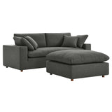 Commix Down Filled Overstuffed Sectional Sofa by Lefancy