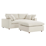 Commix Down Filled Overstuffed Sectional Sofa by Lefancy