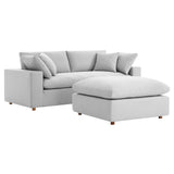 Commix Down Filled Overstuffed Sectional Sofa by Lefancy