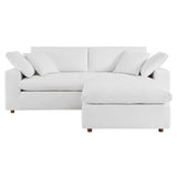 Commix Down Filled Overstuffed Sectional Sofa by Lefancy