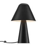 Jovial Metal Mushroom Table Lamp by Lefancy