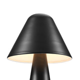 Jovial Metal Mushroom Table Lamp by Lefancy