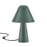 Jovial Metal Mushroom Table Lamp by Lefancy