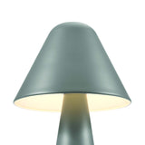 Jovial Metal Mushroom Table Lamp by Lefancy