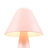 Jovial Metal Mushroom Table Lamp by Lefancy