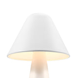 Jovial Metal Mushroom Table Lamp by Lefancy