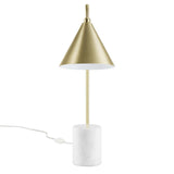 Ayla Marble Base Table Lamp by Lefancy