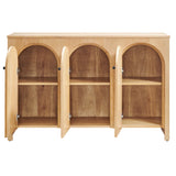 Appia 3-Door Arched Door Sideboard Storage Cabinet by Lefancy