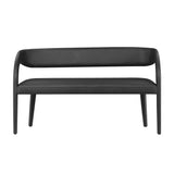 Pinnacle Vegan Leather Accent Bench by Lefancy