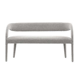 Pinnacle Boucle Fabric Accent Bench by Lefancy