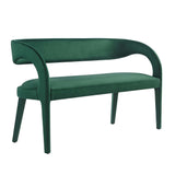 Pinnacle Performance Velvet Accent Bench by Lefancy