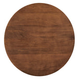 Lina Round Wood Coffee Table by Lefancy