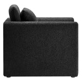 Waverly Boucle Upholstered Armchair by Lefancy