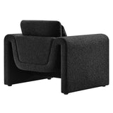 Waverly Boucle Upholstered Armchair by Lefancy