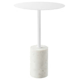 Lyric Round Side Table by Lefancy