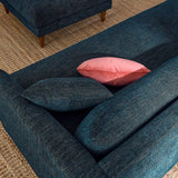 Zoya Down Filled Overstuffed Sofa and Ottoman Set by Lefancy