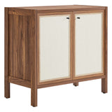 Capri 33" Wood Grain Storage Cabinet by Lefancy