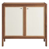 Capri 33" Wood Grain Storage Cabinet by Lefancy