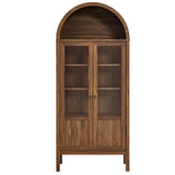Tessa Tall Arched Storage Display Cabinet by Lefancy