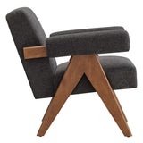 Lyra Fabric Armchair Set of 2 by Lefancy