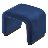 Koda Performance Velvet Waterfall Stool by Lefancy