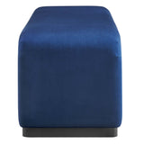 Koda Performance Velvet Waterfall Long Bench by Lefancy