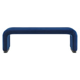 Koda Performance Velvet Waterfall Long Bench by Lefancy