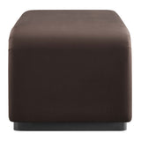 Koda Performance Velvet Waterfall Ottoman by Lefancy