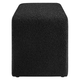 Simba Boucle Fabric Waterfall Long Bench by Lefancy