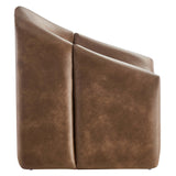Vivi Vegan Leather Accent Chair by Lefancy