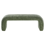 Dax 50.5" Chenille Upholstered Accent Bench by Lefancy