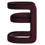 Winslow Performance Velvet Barrel Accent Chair by Lefancy