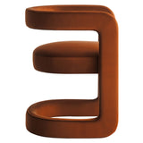 Winslow Performance Velvet Barrel Accent Chair by Lefancy