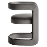 Winslow Performance Velvet Barrel Accent Chair by Lefancy
