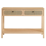 Chaucer Wood Entryway Console Table by Lefancy