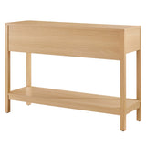 Chaucer Wood Entryway Console Table by Lefancy