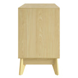 Nectar 43" Wood Grain Accent Cabinet by Lefancy