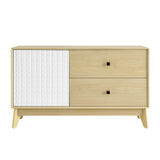 Nectar 43" Wood Grain Accent Cabinet by Lefancy