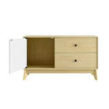 Nectar 43" Wood Grain Accent Cabinet by Lefancy