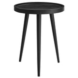 Chiro Round Wood Side Table by Lefancy