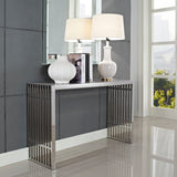 Gridiron Console Table by Lefancy