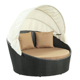 Siesta Canopy Outdoor Patio Daybed by Lefancy